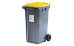 Plastic large waste bin to EN 840