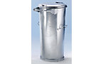 Waste bin system, sheet steel