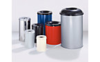Fire extinguishing waste paper bin