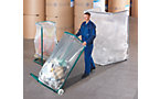Large recyclable waste collector