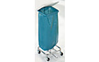Recyclable waste sack stand without lid