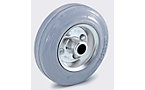 Solid rubber / semi-elastic wheel