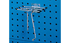Tool holders for perforated panels