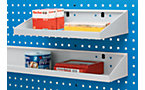 Tool holders for perforated panels