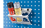 Tool holders for perforated panels