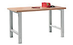 Complete workbench, beech Multiplex worktop