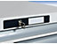 As standard with cylinder lock incl. 2 keys