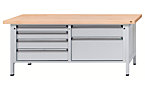 Workbench with XL/XXL drawers