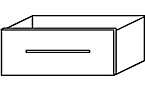 Combi+ - Schublade für Breite 800 mm