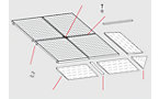 Wannenverbinder für Stahl-Flachwanne