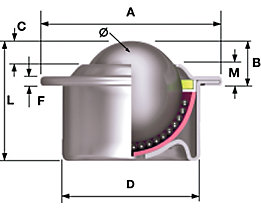 Standard ball unit