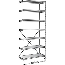 mélység 200 mm, bővítőállvány
