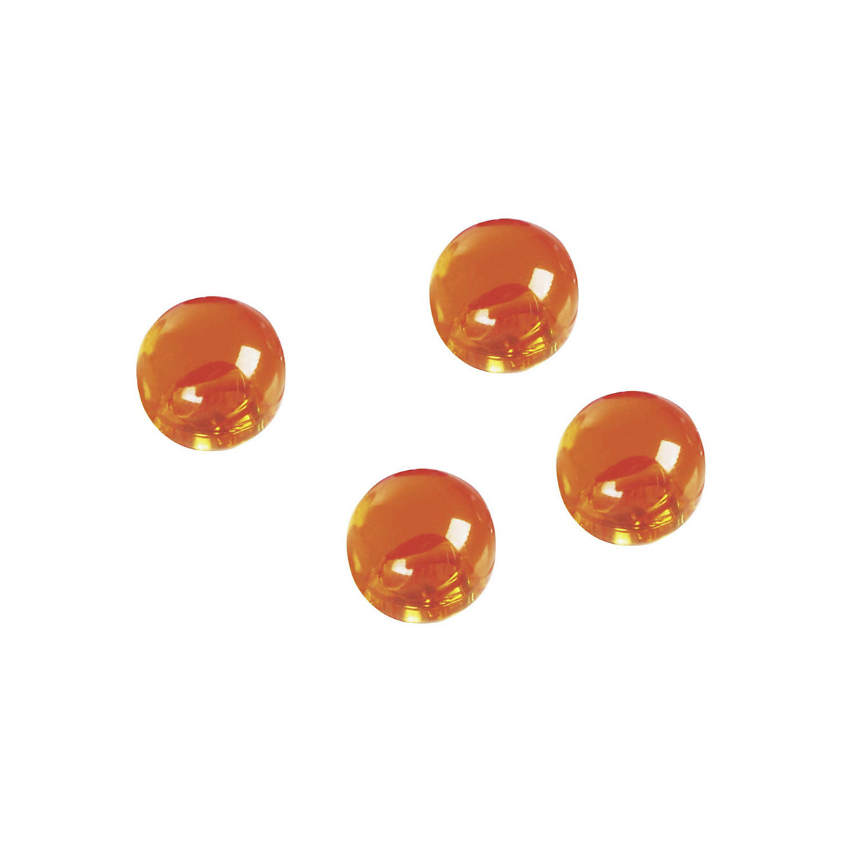 Boule magnétique – magnetoplan, Ø 14 mm, lot de 48, orange-2