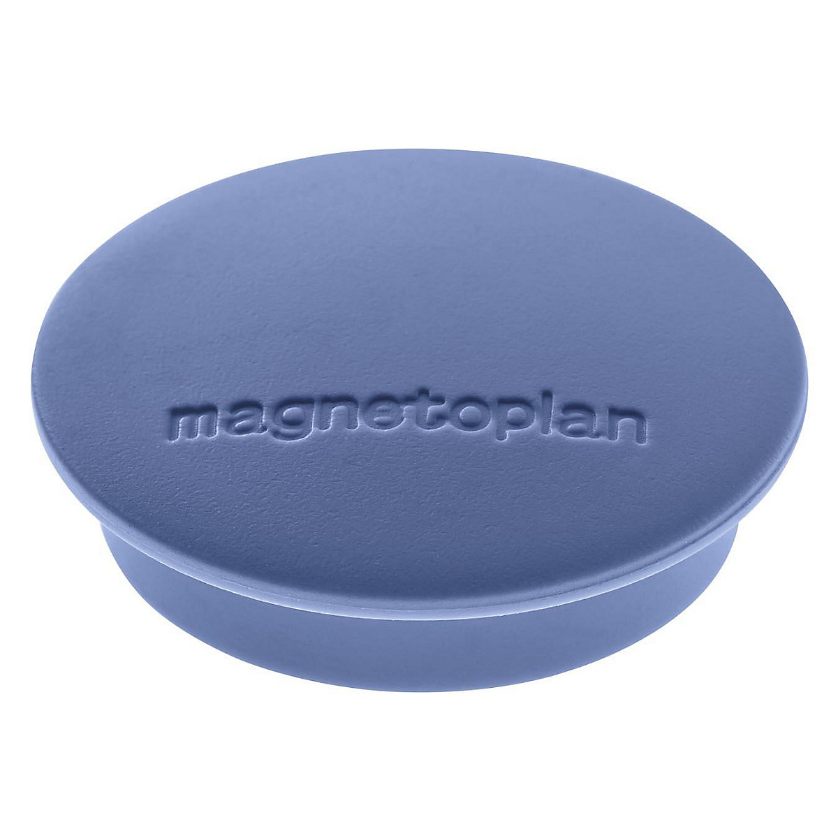magnetoplan – Plot magnétique DISCOFIX JUNIOR, Ø 34 mm, lot de 60, bleu foncé