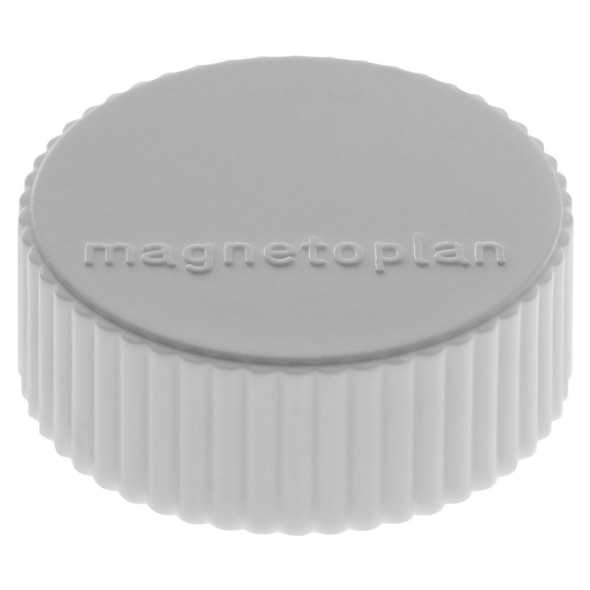 magnetoplan – Plot magnétique DISCOFIX MAGNUM, Ø 34 mm, lot de 50, gris