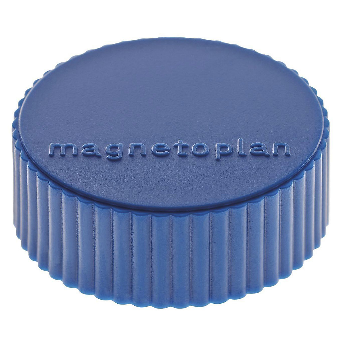 Plot magnétique DISCOFIX MAGNUM – magnetoplan, Ø 34 mm, lot de 50, bleu foncé