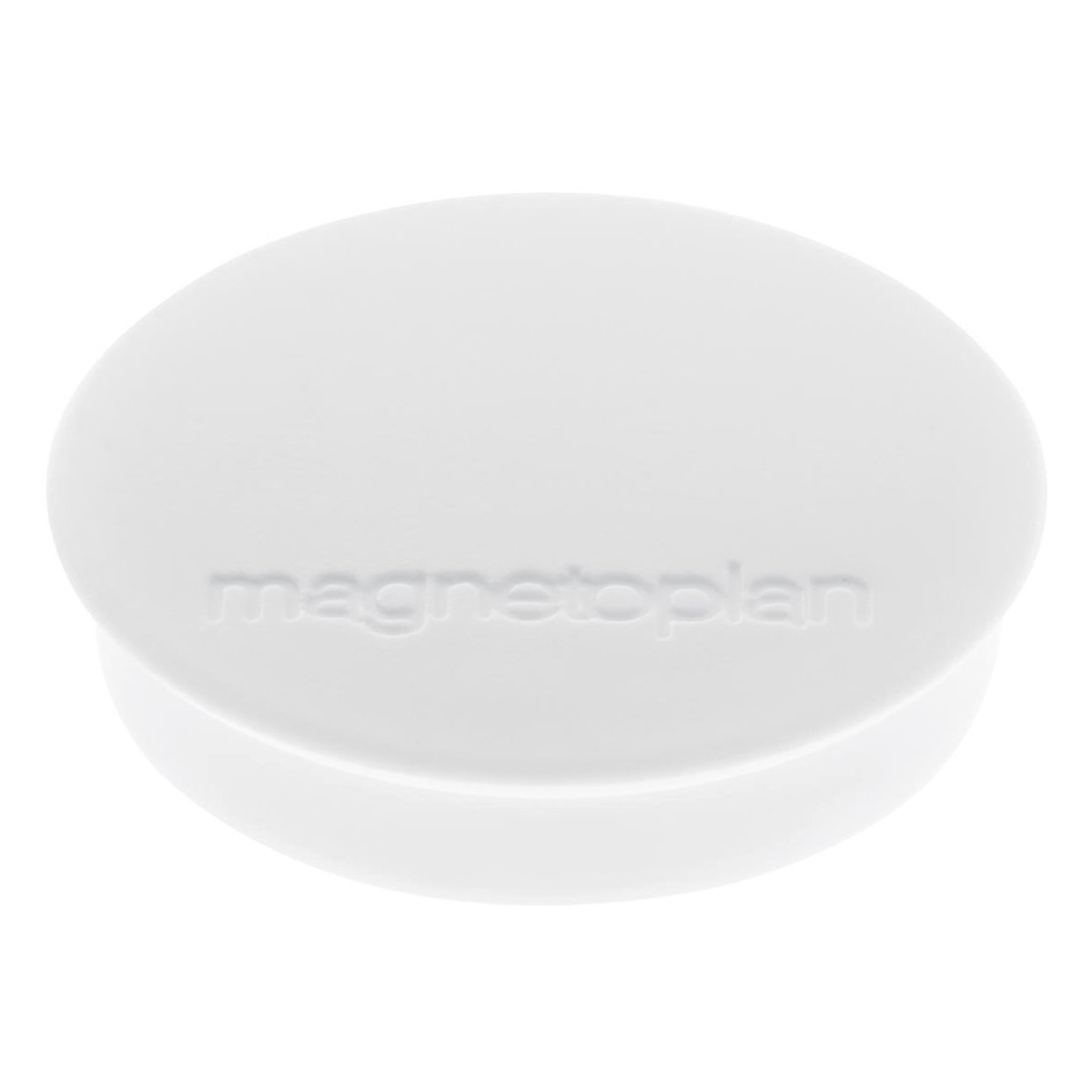 magnetoplan – Plot magnétique DISCOFIX STANDARD, Ø 30 mm, lot de 80, blanc