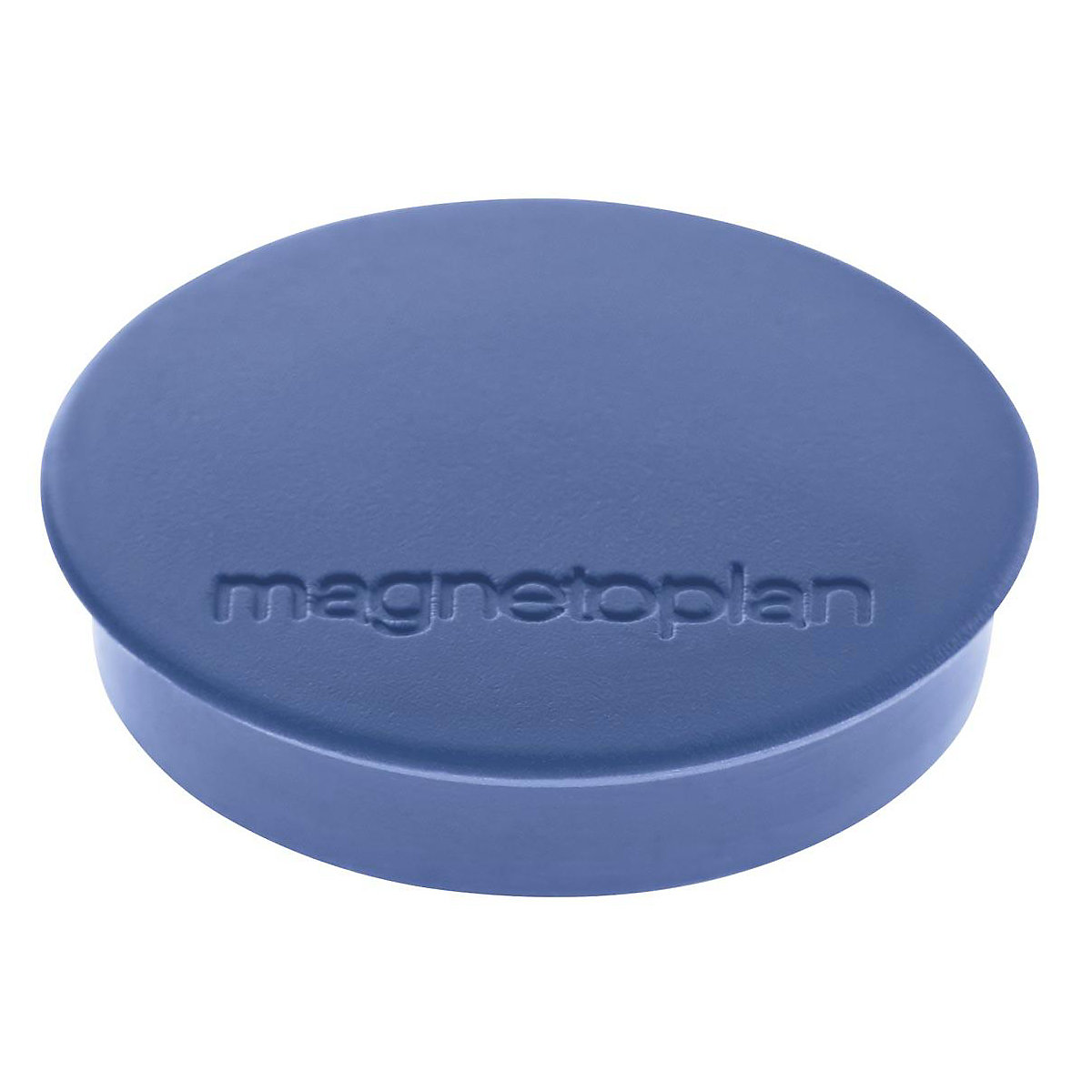 magnetoplan – Plot magnétique DISCOFIX STANDARD, Ø 30 mm, lot de 80, bleu foncé