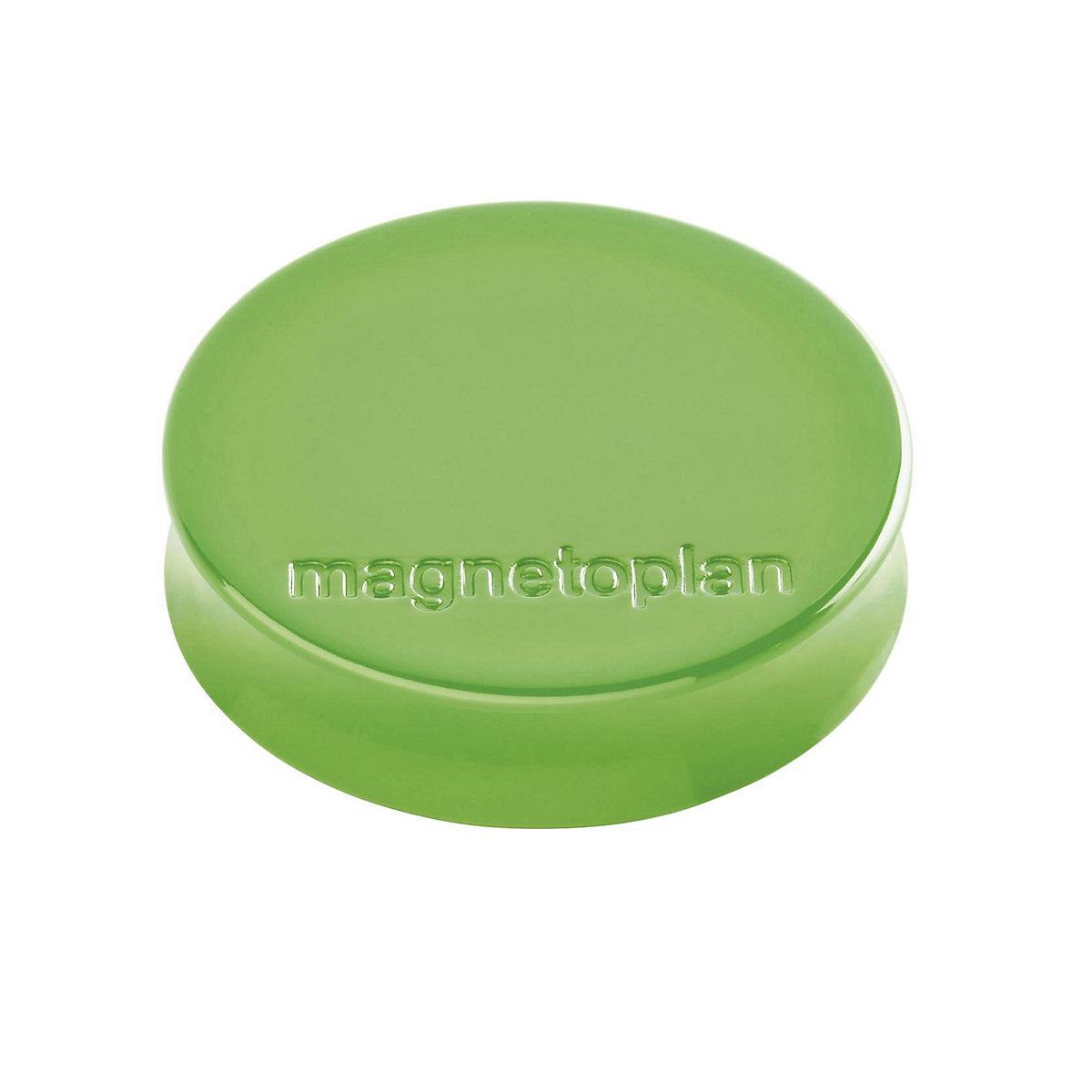 magnetoplan – Plot magnétique Ergo, Ø 30 mm, lot de 60, vert mai