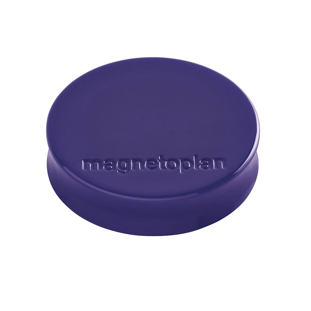 magnetoplan – Plot magnétique Ergo, Ø 30 mm, lot de 60, violet