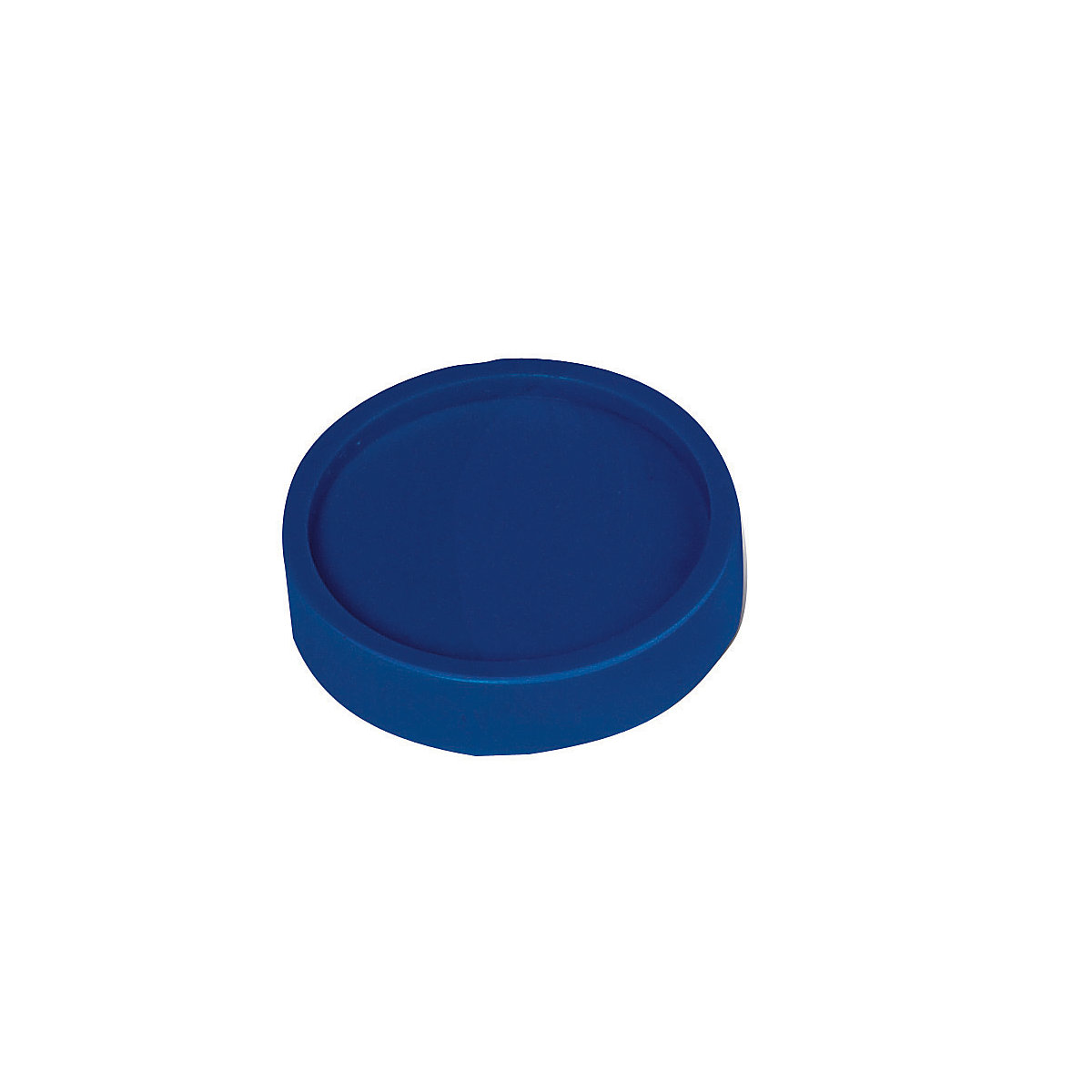 Plots magnétiques ronds – MAUL, Ø 30 mm, lot de 100, bleu
