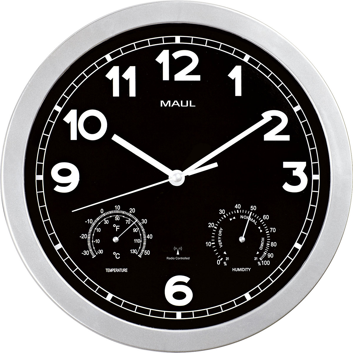 Horloge murale MAULdrive, Ø 300 mm – MAUL