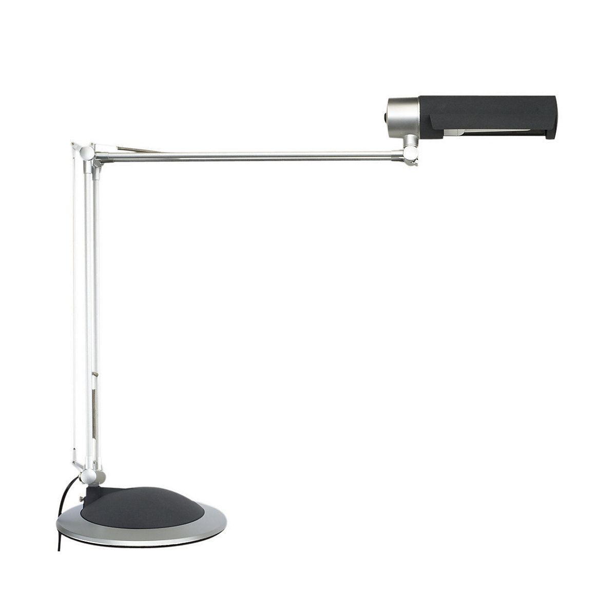 Lampe de bureau LED avec clip double extrémité, réglable à 360°, 5 niveaux  de réglage