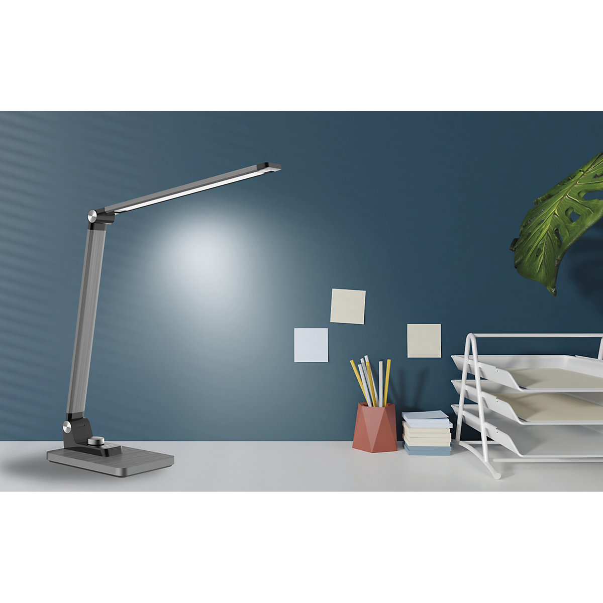 Lampe de table à diodes LED BREEZE – Hansa (Illustration du produit 2)-1