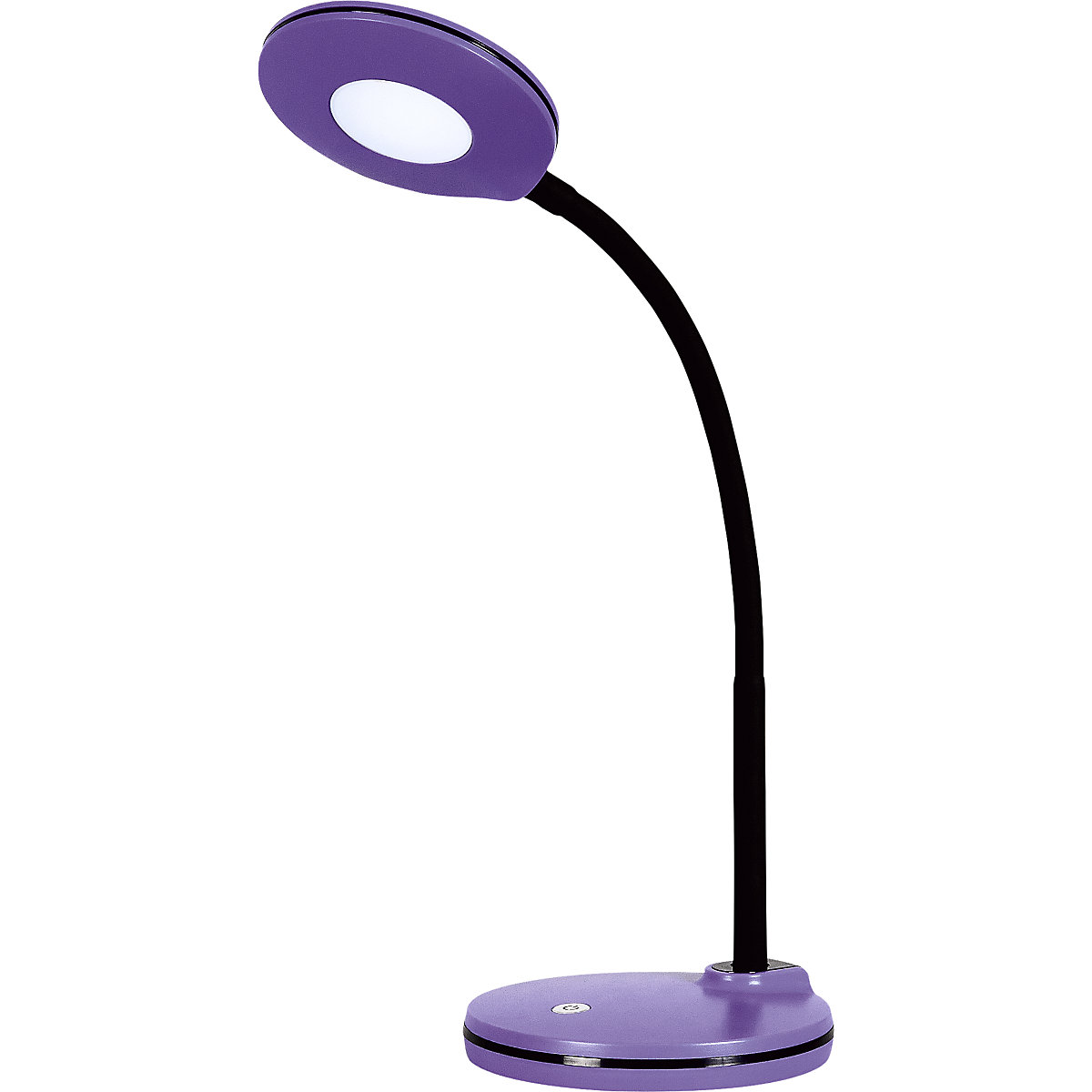 Lampe de table à diodes LED SPLASH – Hansa, intensité lumineuse variable, violet-9