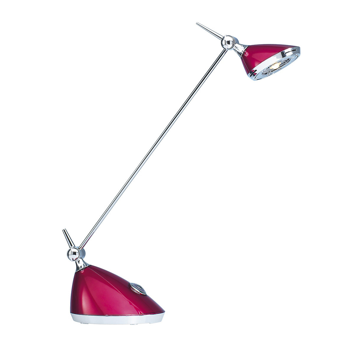 Hansa – Lampe de table à diodes RIO, hauteur 590 mm, framboise