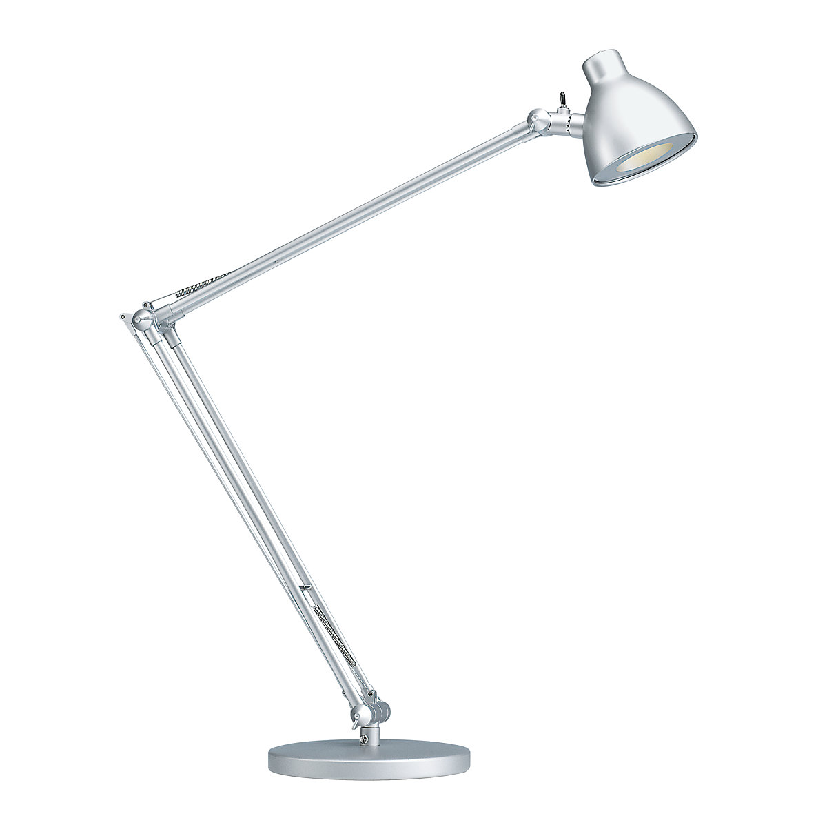 Hansa – Lampe de table à diodes VALENCIA, hauteur 800 mm, argent
