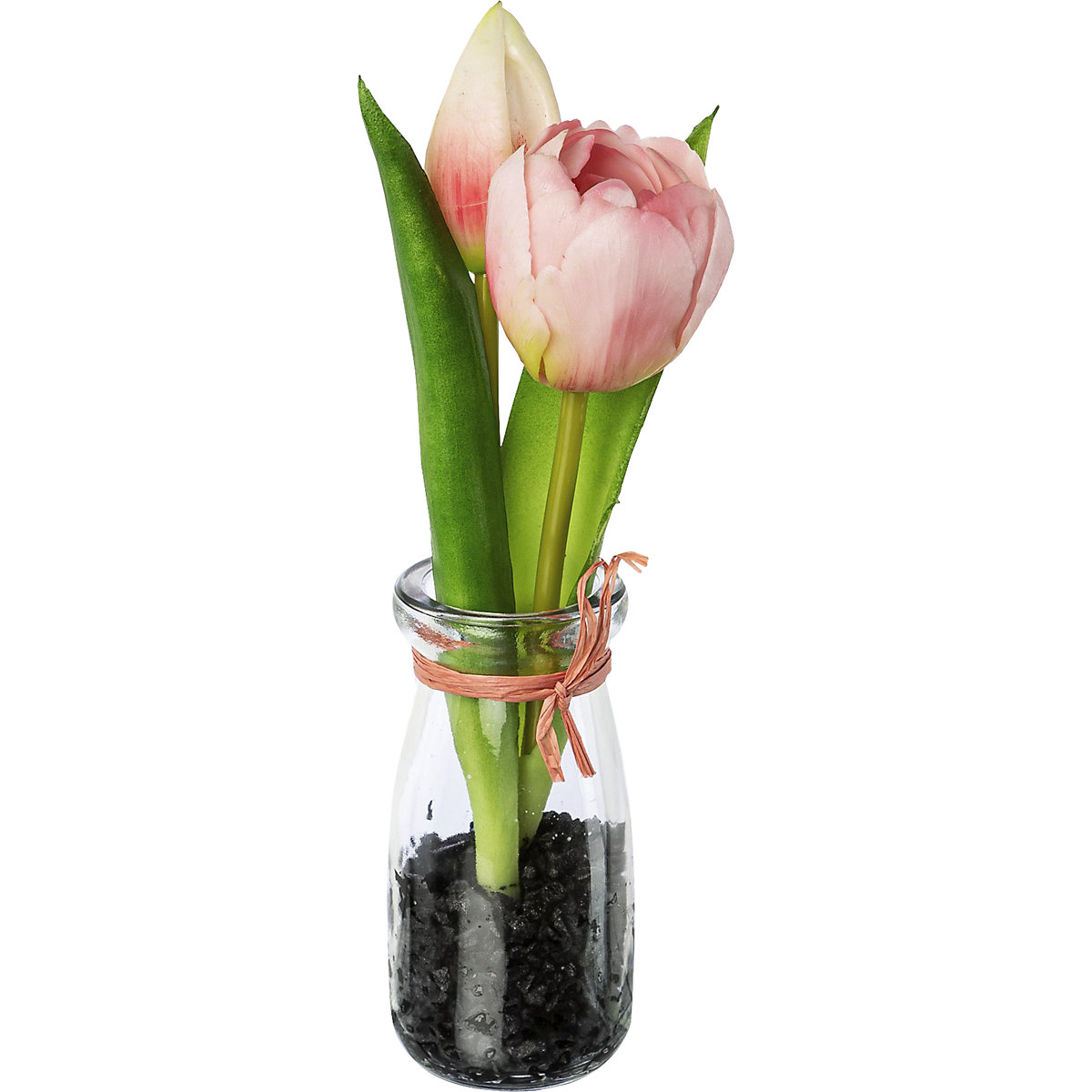 Tulipes dans un vase en verre (Illustration du produit 2)-1