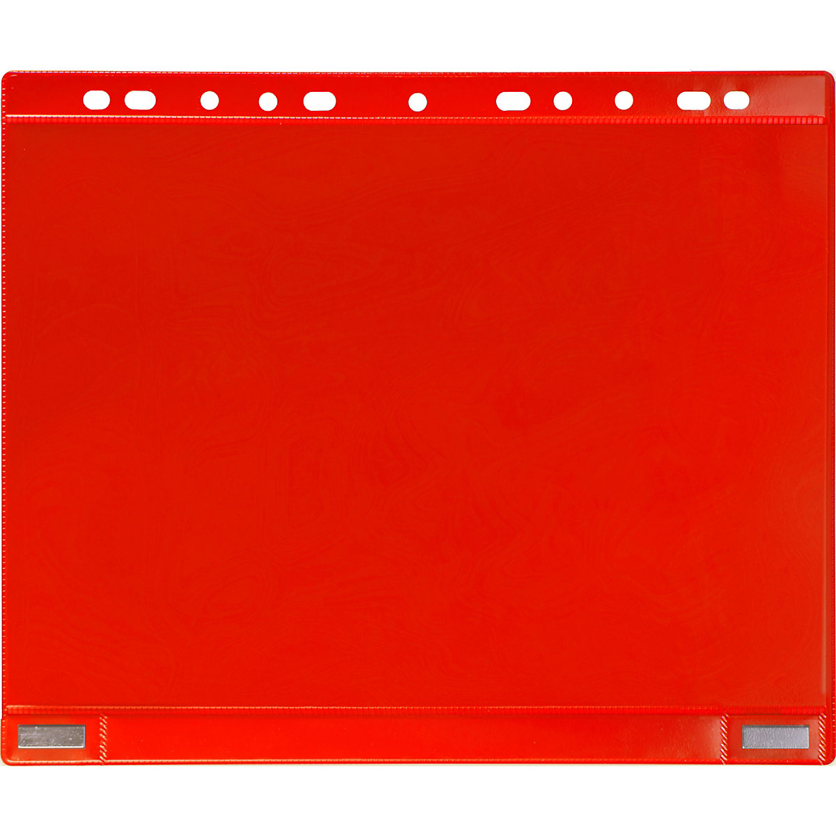 Pochette transparente magnétique avec bord pour classeur – Tarifold, magnétique, format A4, lot de 5, rouge-6