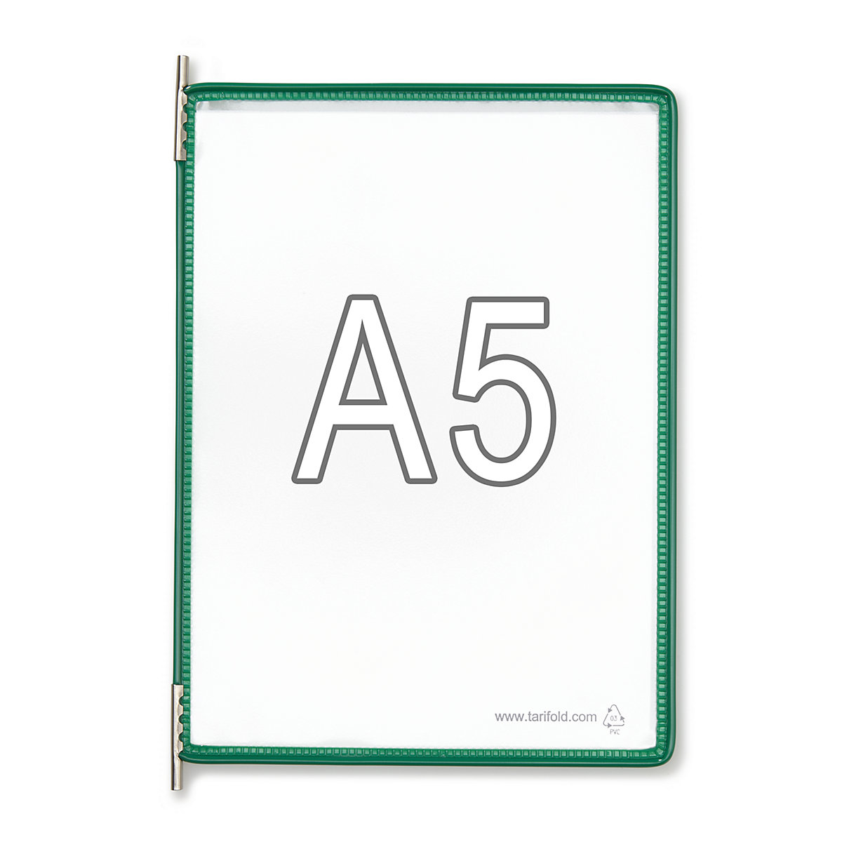 Pochette transparente – Tarifold, lot de 10, pour format A5, vert-3