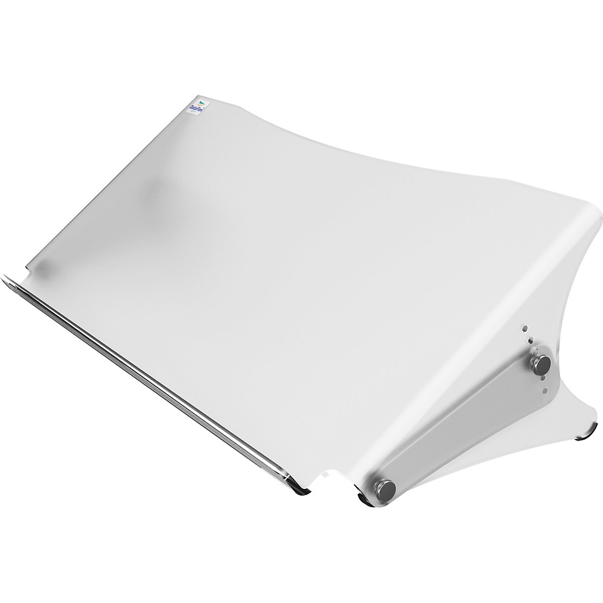 Porte-documents ERGODOC® – Dataflex, hauteur réglable 136 – 206 mm, transparent mat-4