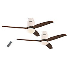 noyer / laque blanche