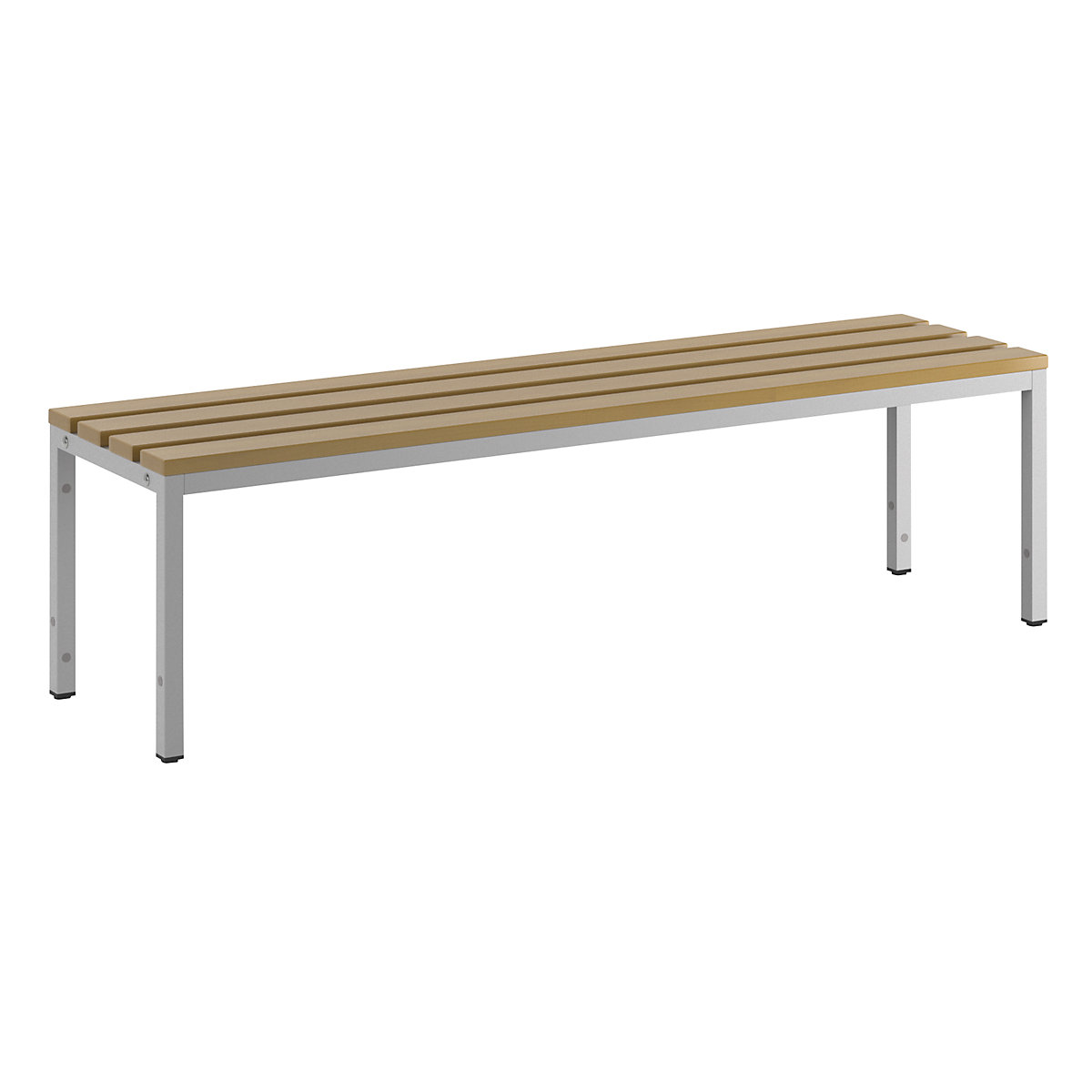 Banc de vestiaire, simple face - eurokraft basic