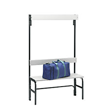 L 1015 mm, sans grille pour chaussures, barre de 3 patères