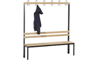 Banc pour vestiaires, accès 1 côté