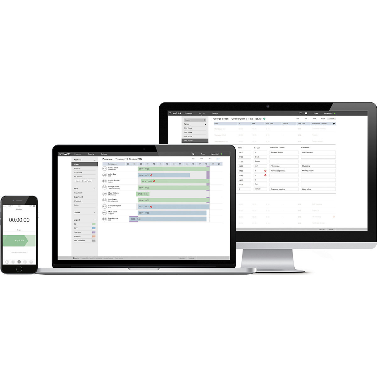Pointeuse TIMEMOTO – Safescan (Illustration du produit 2)-1