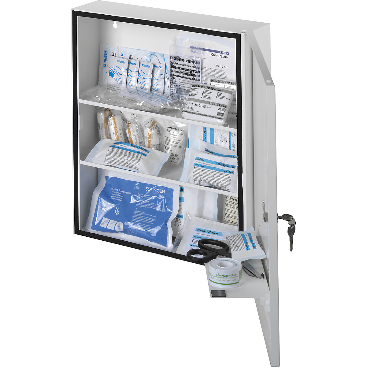 Armoire à pharmacie conforme à la norme DIN 13157 – SÖHNGEN (Illustration du produit 2)-1