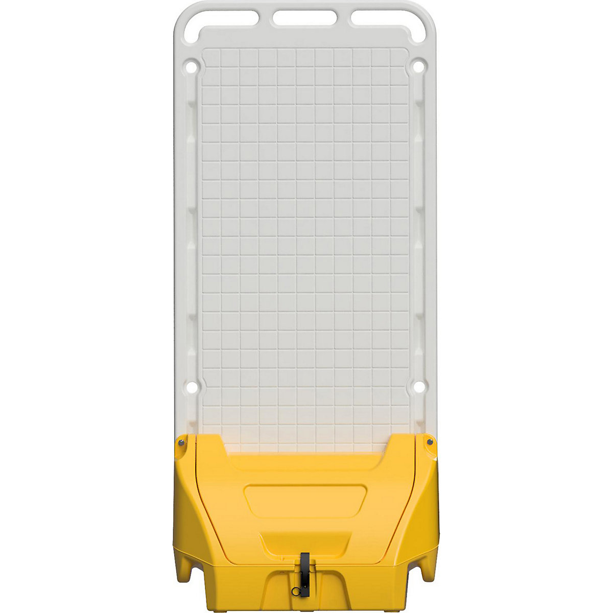 Poste de service mobile SAFETY POINT, avec couvercle verrouillable, joints d'étanchéité, pour produits de sécurité/protection, jaune, à partir de 3 pièces