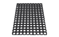 Tapis en caoutchouc perforé