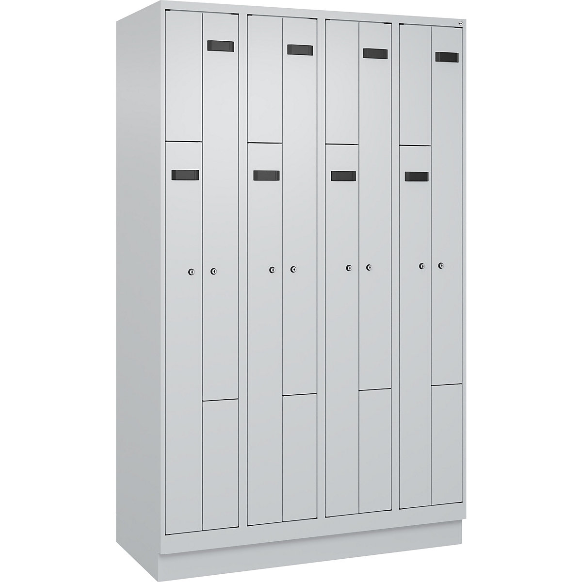 Vestiaire à portes en Z Evolo PLUS (Illustration du produit 2)-1