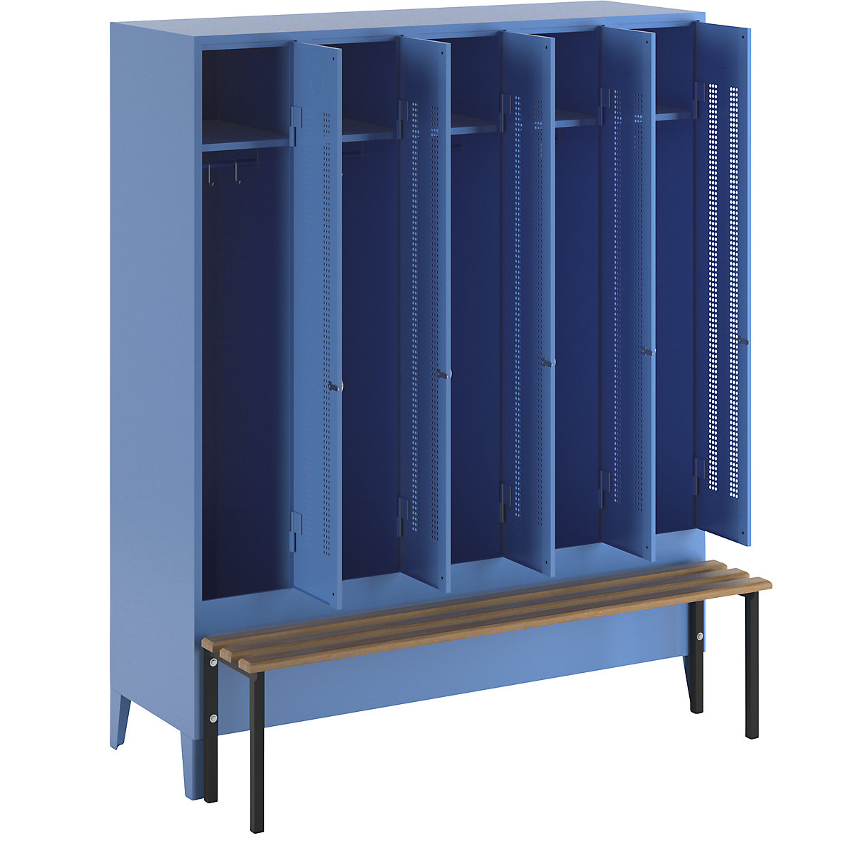 Vestiaire Berlin 1 avec banc - Wolf