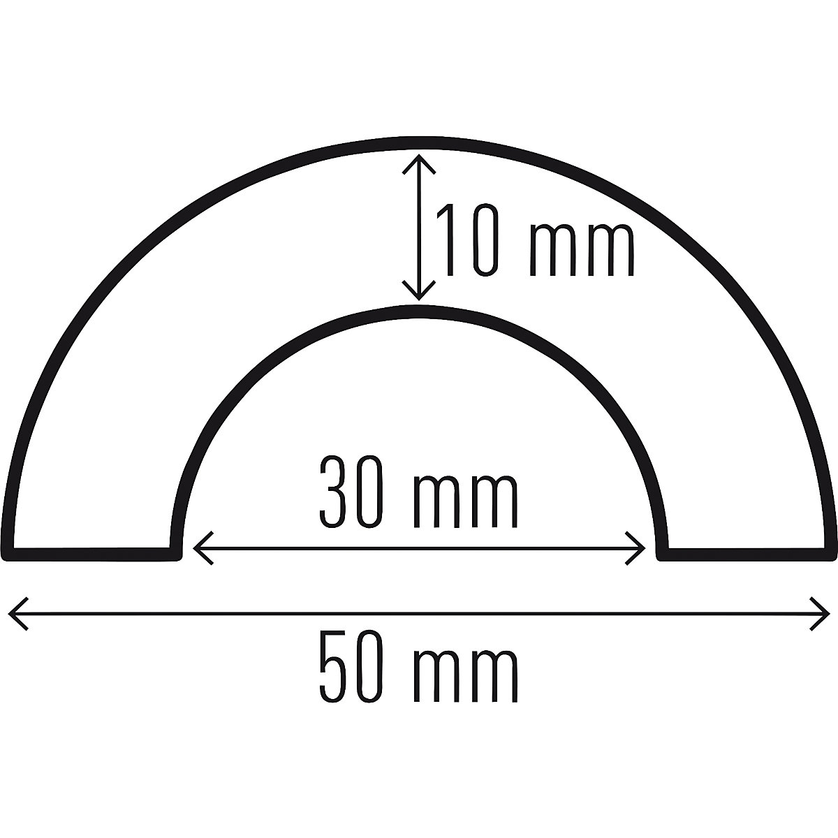 Profil pentru protecția țevilor – DURABLE (Imagine produs 7)-6