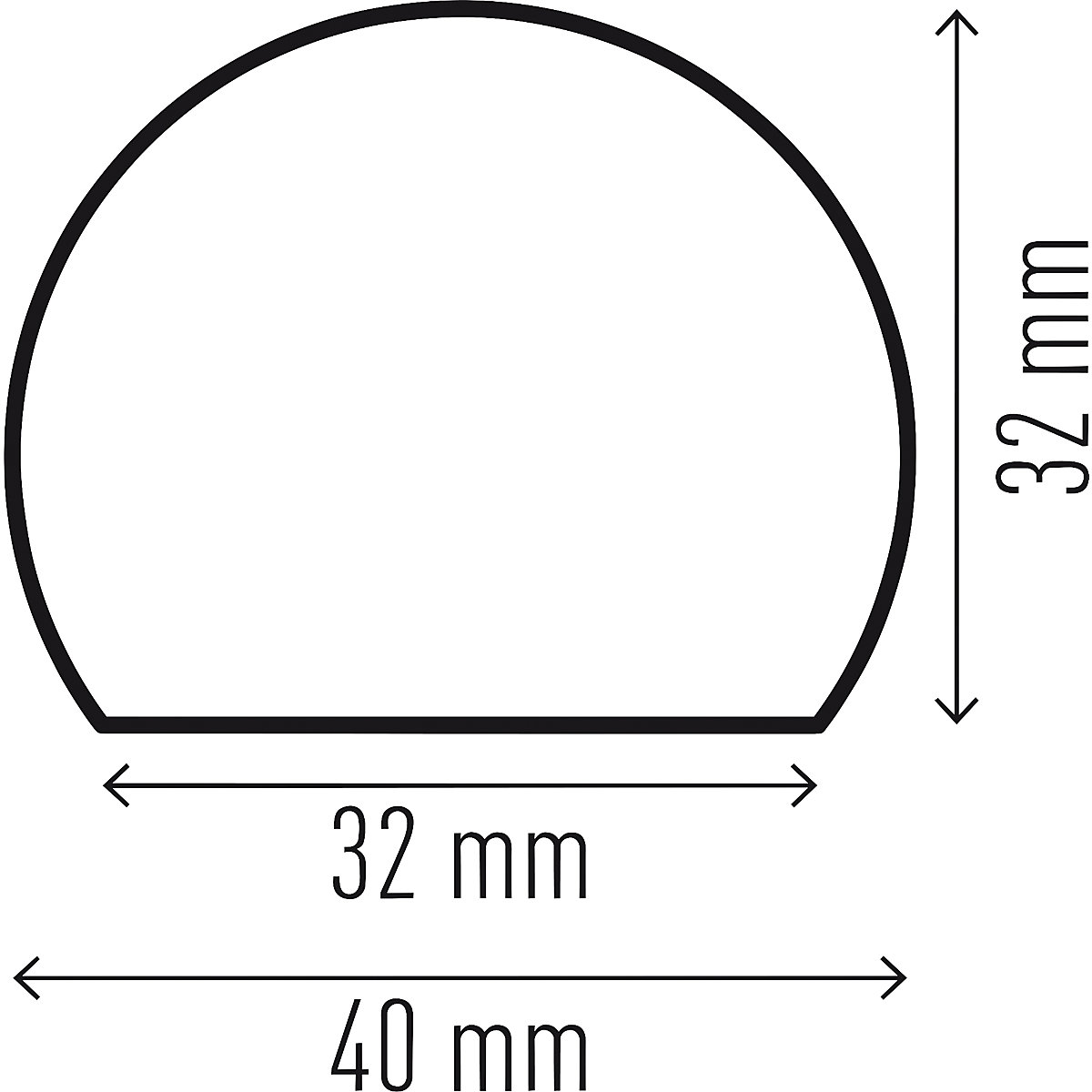 Profil pentru protecția suprafețelor – DURABLE (Imagine produs 6)-5