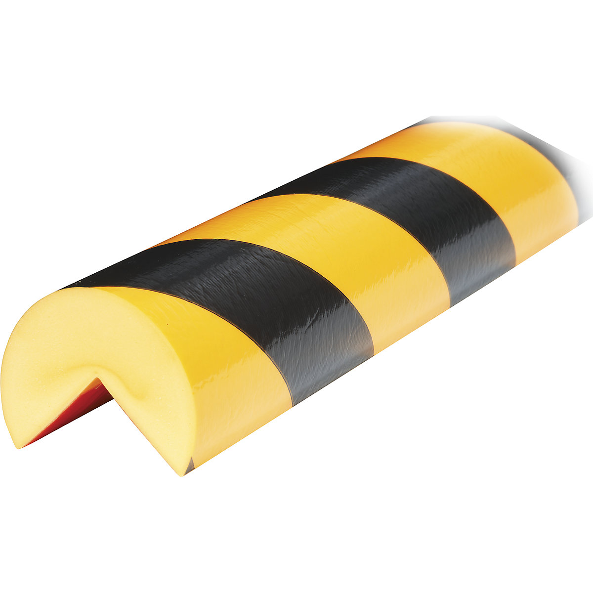 Protecție pentru colț Knuffi® – SHG, tip A+, bucată de 1 m, negru / galben-13