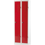 szekrény RAL 7035 szürke / RAL 3000 piros