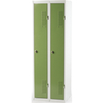 szekrény RAL 7035 szürke / RAL 6011 zöld
